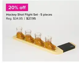 Linen Chest Hockey Shot Flight Set-5 pieces offer