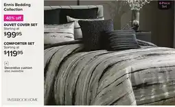 Linen Chest Ennis Bedding Collection offer