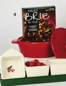 Linen Chest Baker Brie Kit-Cranberry Almond Toppings offer