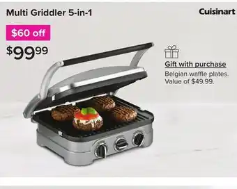 Linen Chest Multi Griddler Belgian offer