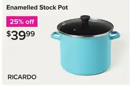 Linen Chest Enamelled Stock Pot offer