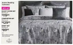 Linen Chest Bedding Collection offer