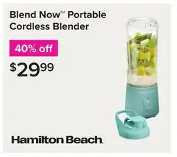 Linen Chest Blend Now Portable Cordless Blender offer