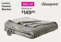 Linen Chest Luxury Heated Blanket offer