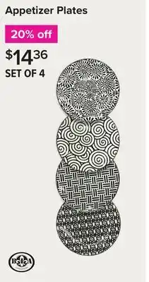 Linen Chest Appetizer Plates offer