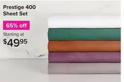 Linen Chest Prestige 400 Sheet Set offer