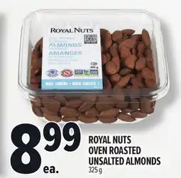Metro ROYAL NUTS OVEN ROASTED UNSALTED ALMONDS offer