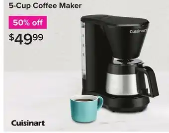Linen Chest 5-Cup Coffee Maker offer