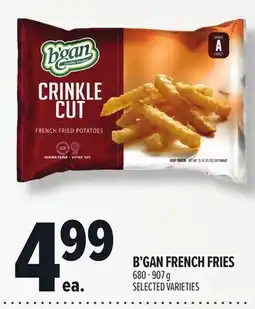 Metro B'GAN FRENCH FRIES offer