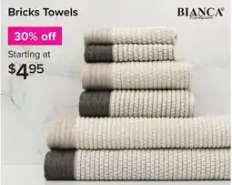Linen Chest Bricks Towels offer