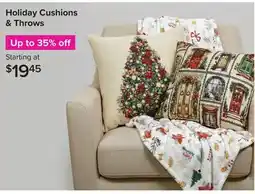 Linen Chest Holiday Cushions & Throws offer