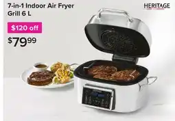 Linen Chest 7-in-1 Indoor Air Fryer Grill 6 L offer