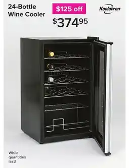 Linen Chest 24-Bottle Wine Cooler offer