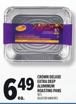Metro CROWN DELUXE EXTRA DEEP ALUMINUM ROASTING PANS offer