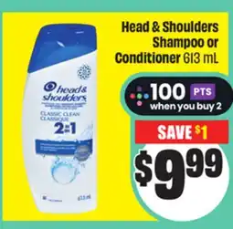 FreshCo Head & Shoulders Conditioner 613 mL offer