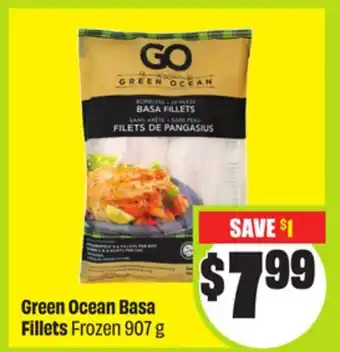 FreshCo Green Ocean Basa Fillets Frozen 907 g offer