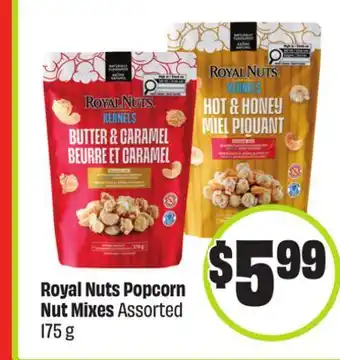 FreshCo Royal Nuts Popcorn Nut Mixes offer