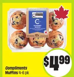 FreshCo Compliments Muffins 14-6 pk offer