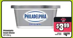 FreshCo Philadelphia Cream Cheese 227-250 g offer
