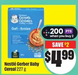 FreshCo Nestlé Gerber Baby Cereal 227 g offer