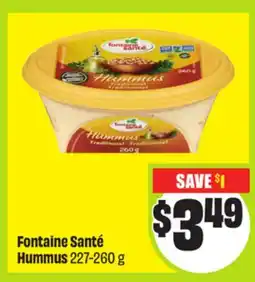 FreshCo Fontaine Santé Hummus 227-260 g offer
