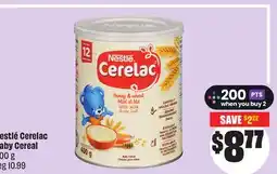 FreshCo Nestlé Cerelac Baby Cereal 100 g offer