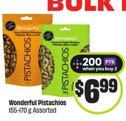 FreshCo Wonderful Pistachios 155-170 g Assorted offer
