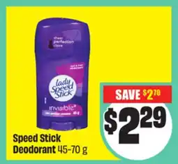 FreshCo Speed Stick Deodorant 45-70 g offer
