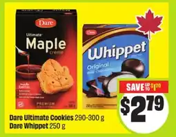 FreshCo Dare Ultimate Cookies 290-300 g Dare Whippet 250 g offer