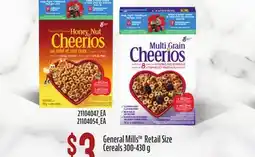 Loblaws GENERAL MILLS RETAIL SIZE CEREALS 300-430 G offer
