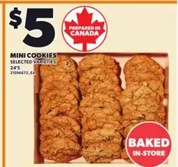 Loblaws MINI COOKIES, 24'S offer