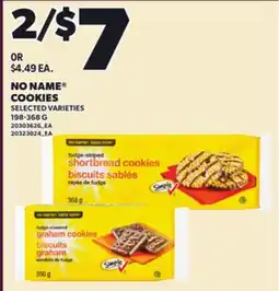 Loblaws NO NAME COOKIES, 198-368 G offer