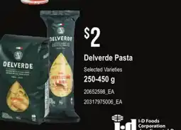 Loblaws DELVERDE PASTA, 250-450 G offer