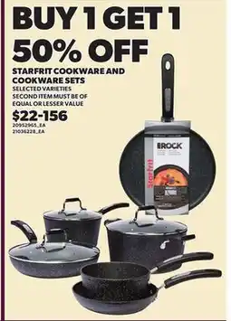Loblaws STARFRIT COOKWARE AND COOKWARE SETS offer