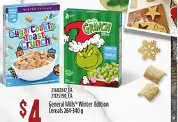 Loblaws GENERAL MILLS WINTER EDITION CEREALS, 264-340 G offer