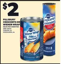 Loblaws PILLSBURY CRESCENTS OR WIENER WRAP, 200-235 G offer