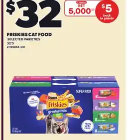 Loblaws FRISKIES CAT FOOD, 32'S offer