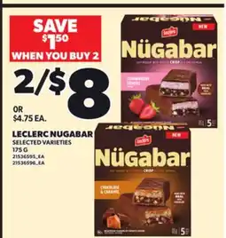 Loblaws LECLERC NUGABAR, 175 G offer