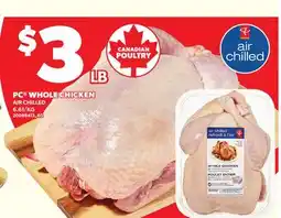 Loblaws PC WHOLE CHICKEN offer