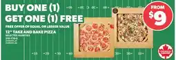 Loblaws 12 TAKE AND BAKE PIZZA, 510-739 G offer