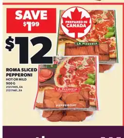 Loblaws ROMA SLICED PEPPERONI, 900 G offer