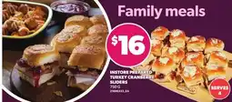 Loblaws INSTORE PREPARED TURKEY CRANBERRY SLIDERS, 750 G offer