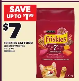 Loblaws FRISKIES CAT FOOD, 1.4-1.5 KG offer