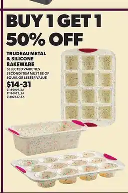 Loblaws TRUDEAU METAL & SILICONE BAKEWARE offer