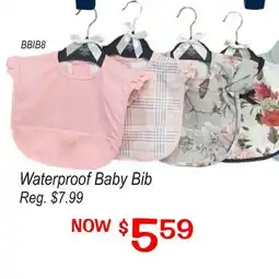 Oxford Mills Waterproo Bab Bib offer