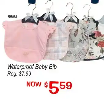 Oxford Mills Waterproo Bab Bib offer