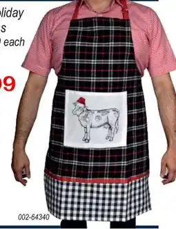 Oxford Mills Select Holiday Aprons offer