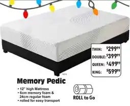 Oxford Mills Memory Pedic offer