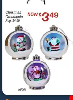Oxford Mills Christmas Ornaments offer