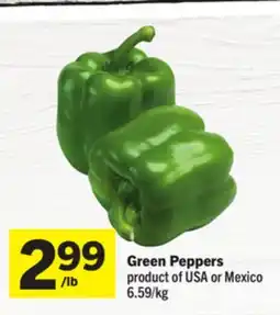 Foodland Green Peppers offer
